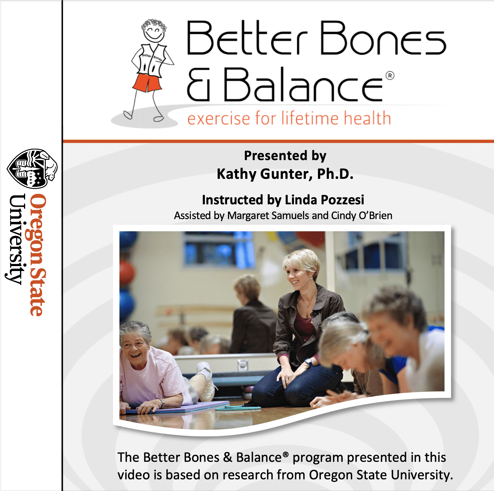 Better Bones & Balance Instructional DVD cover