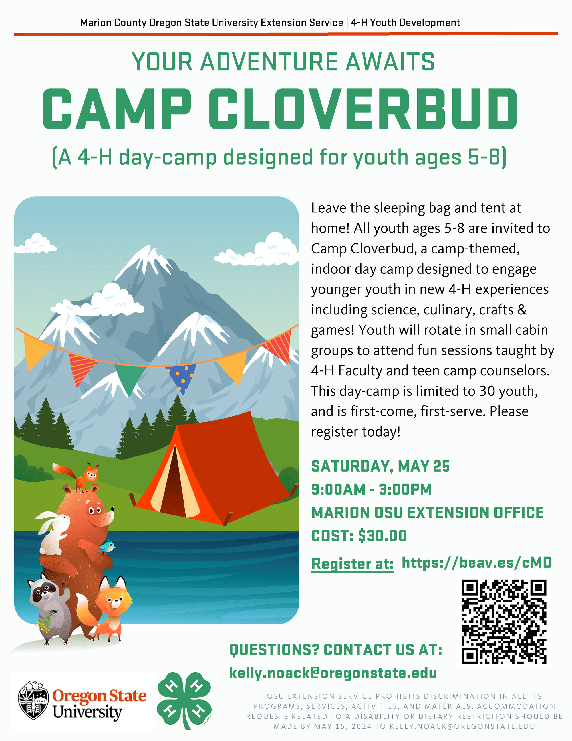 Marion County 4-H Camp Cloverbud