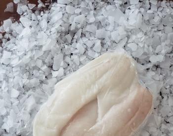 Fillet of frozen fish