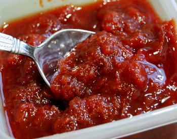 Quince fruit butter.