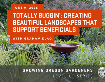 totally buggin, june 9, with Graham Klag, from the OSU Extension Master Gardener program